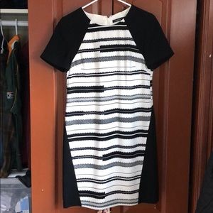 Black and white work- appropriate dress